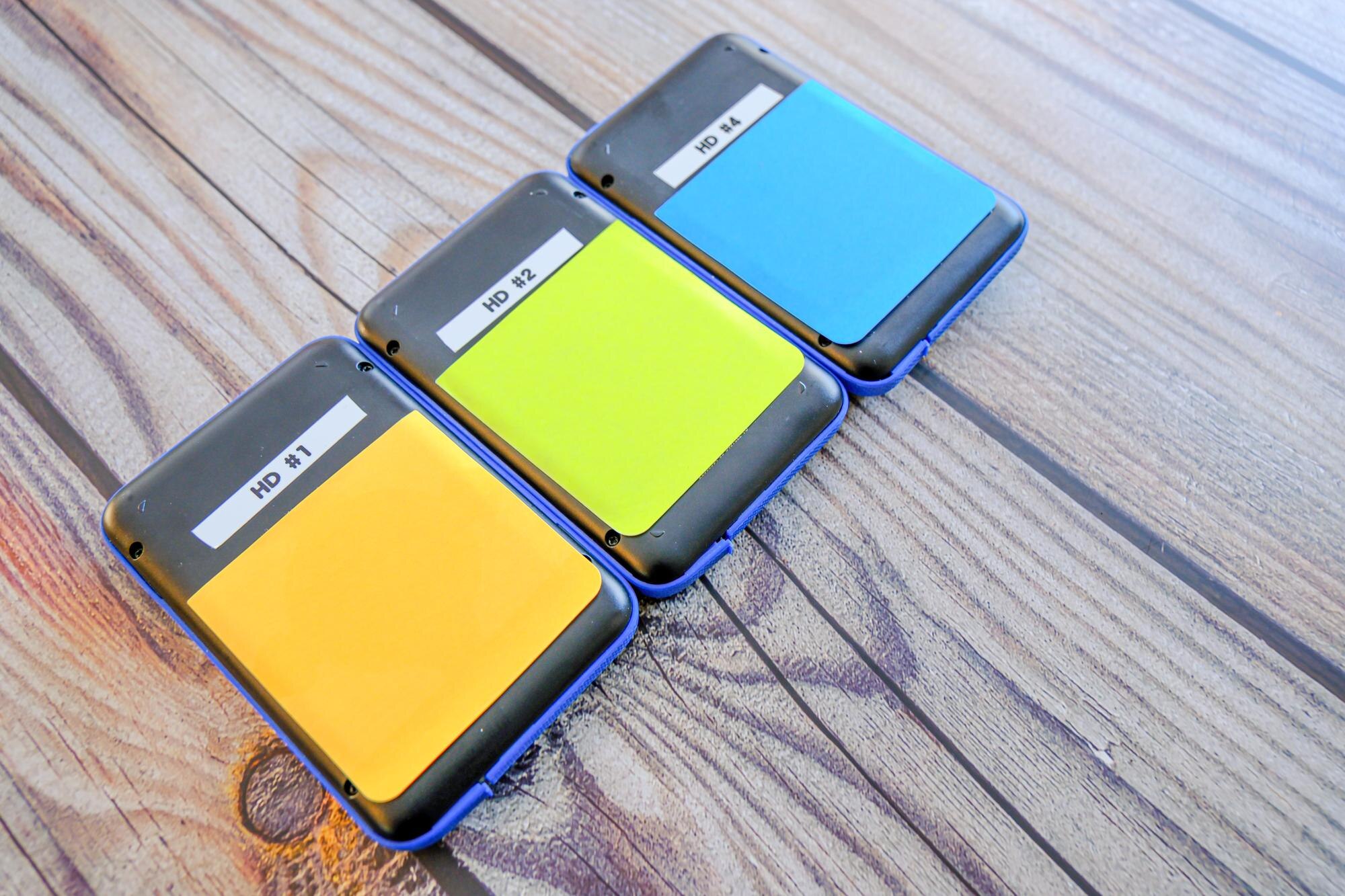 Przenośne dyski twarde do tworzenia kopii zapasowych danych